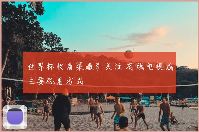 世界杯收看渠道引关注 有线电视成主要观看方式